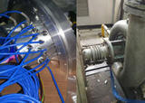 Compressor stress test od one type of gas turbine