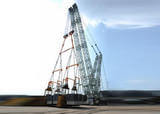 Large crane load test