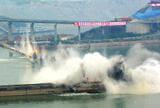 The DAQ system was used in the blasting test of the Three Gorges Cofferdam